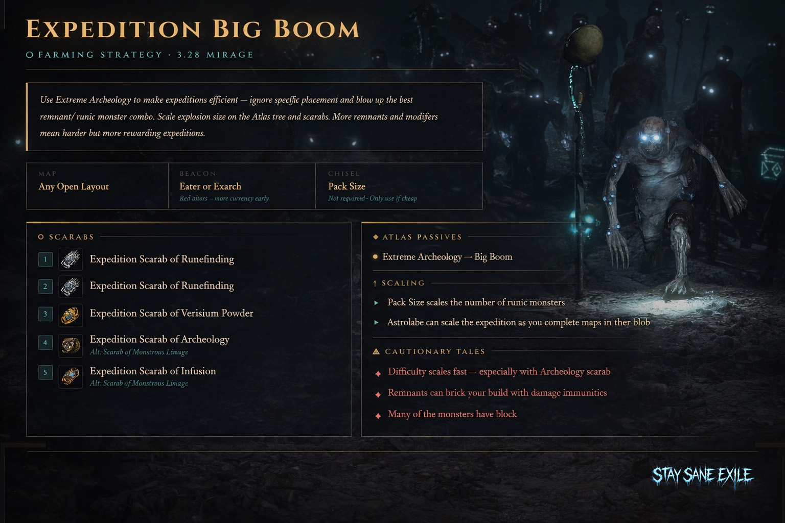 Expedition Big Boom infographic